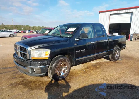 2006 Dodge Ram 1500 Slt из США, поврежденный, VIN 1D7HA18NX6S550623